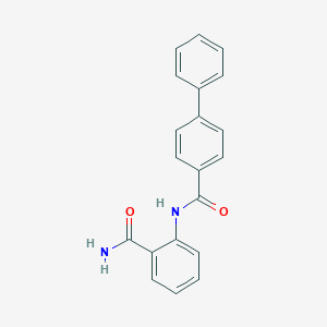 N-[2-(aminocarbonyl)phenyl]-4-biphenylcarboxamide