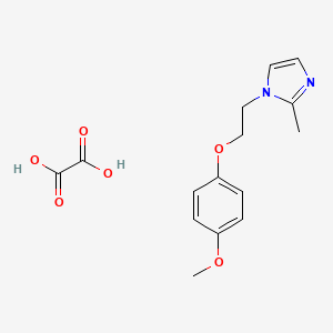 1-[2-(4-methoxyphenoxy)ethyl]-2-methyl-1H-imidazole oxalate