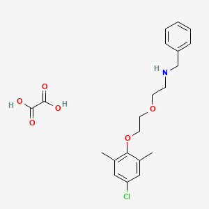 N-benzyl-2-[2-(4-chloro-2,6-dimethylphenoxy)ethoxy]ethanamine oxalate