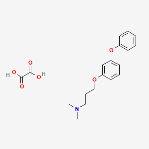 N,N-dimethyl-3-(3-phenoxyphenoxy)-1-propanamine oxalate