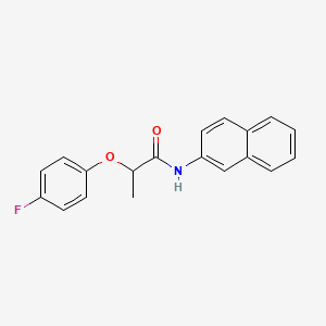 2-(4-fluorophenoxy)-N-2-naphthylpropanamide