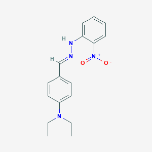 4-(Diethylamino)benzaldehyde {2-nitrophenyl}hydrazone
