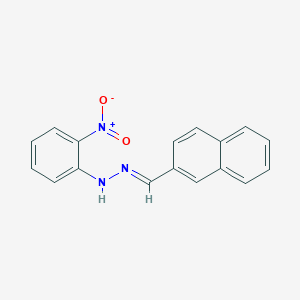 1-(2-Naphthylmethylene)-2-(2-nitrophenyl)hydrazine