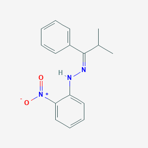 2-Methyl-1-phenyl-1-propanone {2-nitrophenyl}hydrazone