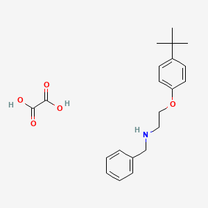 N-benzyl-2-(4-tert-butylphenoxy)ethanamine oxalate