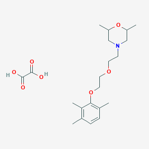 2,6-dimethyl-4-{2-[2-(2,3,6-trimethylphenoxy)ethoxy]ethyl}morpholine oxalate