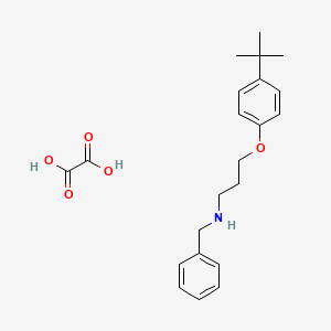 N-benzyl-3-(4-tert-butylphenoxy)-1-propanamine oxalate