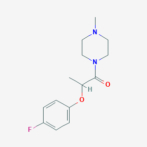 2-(4-Fluorophenoxy)-1-(4-methylpiperazin-1-yl)propan-1-one