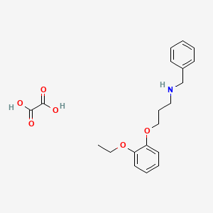 N-benzyl-3-(2-ethoxyphenoxy)-1-propanamine oxalate