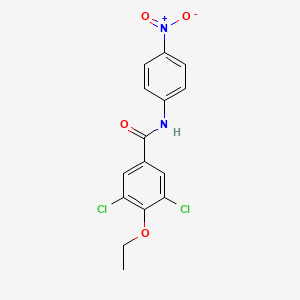 3,5-dichloro-4-ethoxy-N-(4-nitrophenyl)benzamide