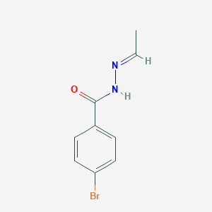 molecular formula C9H9BrN2O B404091 4-bromo-N'-ethylidenebenzohydrazide 