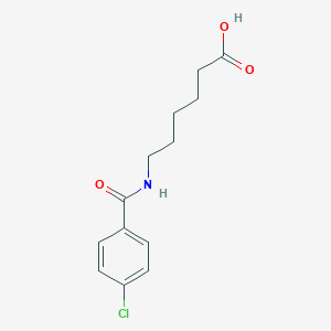 6-[(4-Chlorobenzoyl)amino]hexanoic acid