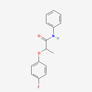 2-(4-fluorophenoxy)-N-phenylpropanamide