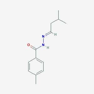 4-methyl-N'-(3-methylbutylidene)benzohydrazide