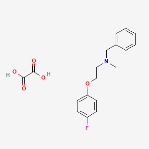 N-benzyl-2-(4-fluorophenoxy)-N-methylethanamine oxalate