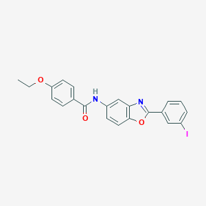 4-Ethoxy-N-[2-(3-iodo-phenyl)-benzooxazol-5-yl]-benzamide
