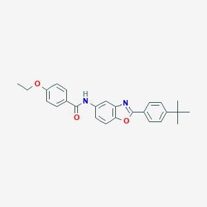N-[2-(4-tert-Butyl-phenyl)-benzooxazol-5-yl]-4-ethoxy-benzamide