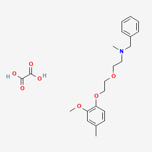 N-benzyl-2-[2-(2-methoxy-4-methylphenoxy)ethoxy]-N-methylethanamine oxalate