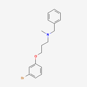 N-benzyl-3-(3-bromophenoxy)-N-methylpropan-1-amine