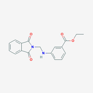 ethyl 3-{[(1,3-dioxo-1,3-dihydro-2H-isoindol-2-yl)methyl]amino}benzoate