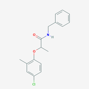 N-benzyl-2-(4-chloro-2-methylphenoxy)propanamide