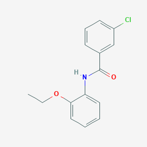 3-chloro-N-(2-ethoxyphenyl)benzamide