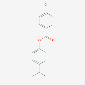 4-Chlorobenzoic acid, 4-isopropylphenyl ester