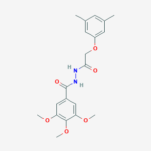 N'-[(3,5-dimethylphenoxy)acetyl]-3,4,5-trimethoxybenzohydrazide