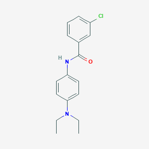 3-chloro-N-[4-(diethylamino)phenyl]benzamide