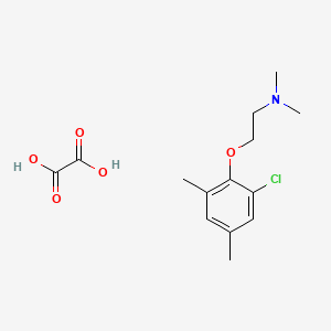 molecular formula C14H20ClNO5 B4041611 [2-(2-chloro-4,6-dimethylphenoxy)ethyl]dimethylamine oxalate 