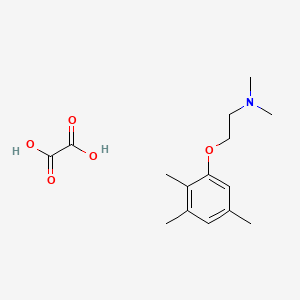 N,N-dimethyl-2-(2,3,5-trimethylphenoxy)ethanamine;oxalic acid