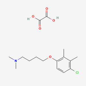 [4-(4-chloro-2,3-dimethylphenoxy)butyl]dimethylamine oxalate