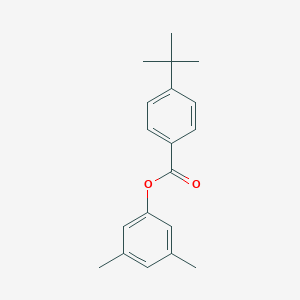 molecular formula C19H22O2 B404187 3,5-Dimethylphenyl 4-(1,1-dimethylethyl)benzoate 