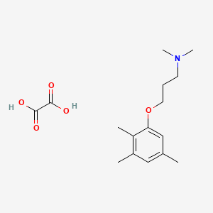 molecular formula C16H25NO5 B4041891 N,N-dimethyl-3-(2,3,5-trimethylphenoxy)-1-propanamine oxalate 