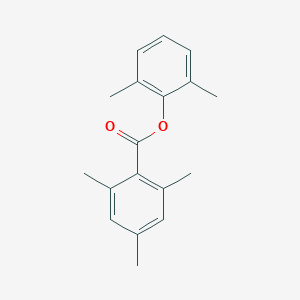 molecular formula C18H20O2 B404192 2,6-Dimethylphenyl 2,4,6-trimethylbenzoate 