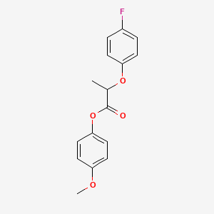 4-methoxyphenyl 2-(4-fluorophenoxy)propanoate