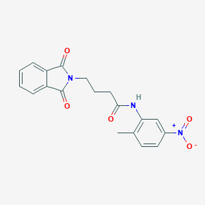 4-(1,3-Dioxo-1,3-dihydro-isoindol-2-yl)-N-(2-methyl-5-nitro-phenyl)-butyramide