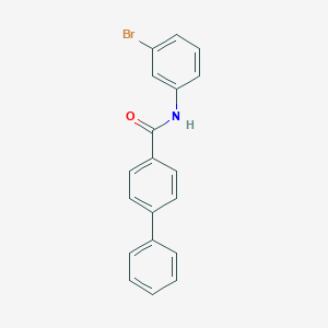N-(3-bromophenyl)[1,1'-biphenyl]-4-carboxamide