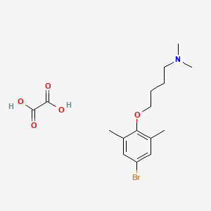 molecular formula C16H24BrNO5 B4042092 [4-(4-bromo-2,6-dimethylphenoxy)butyl]dimethylamine oxalate 