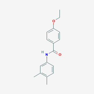 molecular formula C17H19NO2 B404221 N-(3,4-dimethylphenyl)-4-ethoxybenzamide 