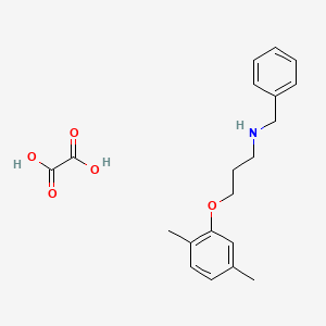 N-benzyl-3-(2,5-dimethylphenoxy)-1-propanamine oxalate