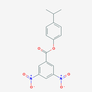4-Isopropylphenyl 3,5-bisnitrobenzoate