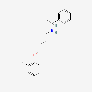 4-(2,4-dimethylphenoxy)-N-(1-phenylethyl)-1-butanamine