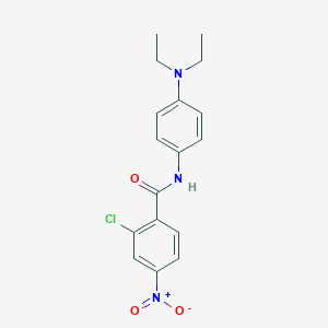 2-chloro-N-[4-(diethylamino)phenyl]-4-nitrobenzamide