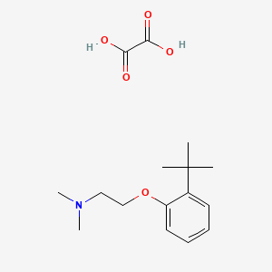 [2-(2-tert-butylphenoxy)ethyl]dimethylamine oxalate