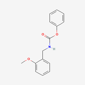 phenyl N-[(2-methoxyphenyl)methyl]carbamate