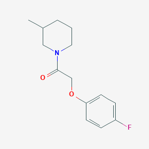 2-(4-Fluorophenoxy)-1-(3-methylpiperidin-1-yl)ethanone