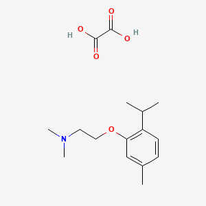 [2-(2-isopropyl-5-methylphenoxy)ethyl]dimethylamine oxalate