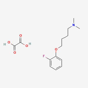 [4-(2-fluorophenoxy)butyl]dimethylamine oxalate