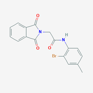 N-(2-Bromo-4-methyl-phenyl)-2-(1,3-dioxo-1,3-dihydro-isoindol-2-yl)-acetamide